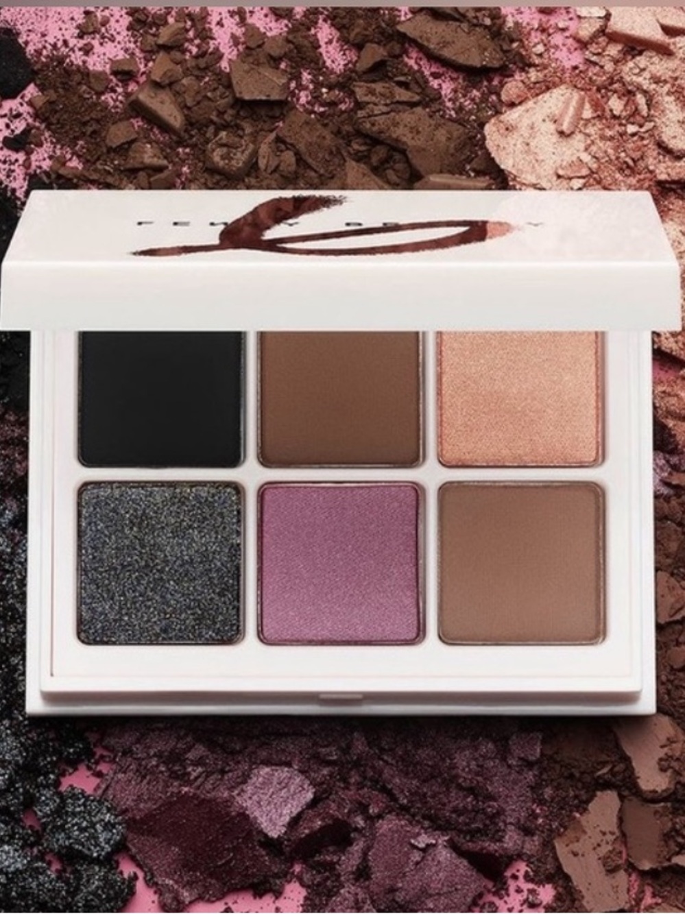 FENTY BEAUTY BY RIHANNA SNAP SHADOWS MIX & MATCH EYESHADOW PALETTE;—6 SMOKY